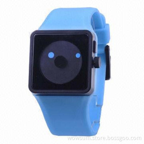 Silicone Plastic Watch, Passed RoHS and CE/Quartz Movement/Waterproof
